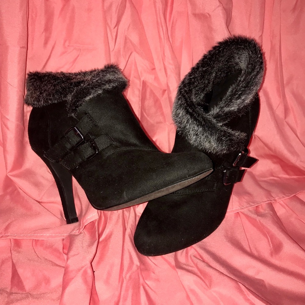 Fur Ankle boots